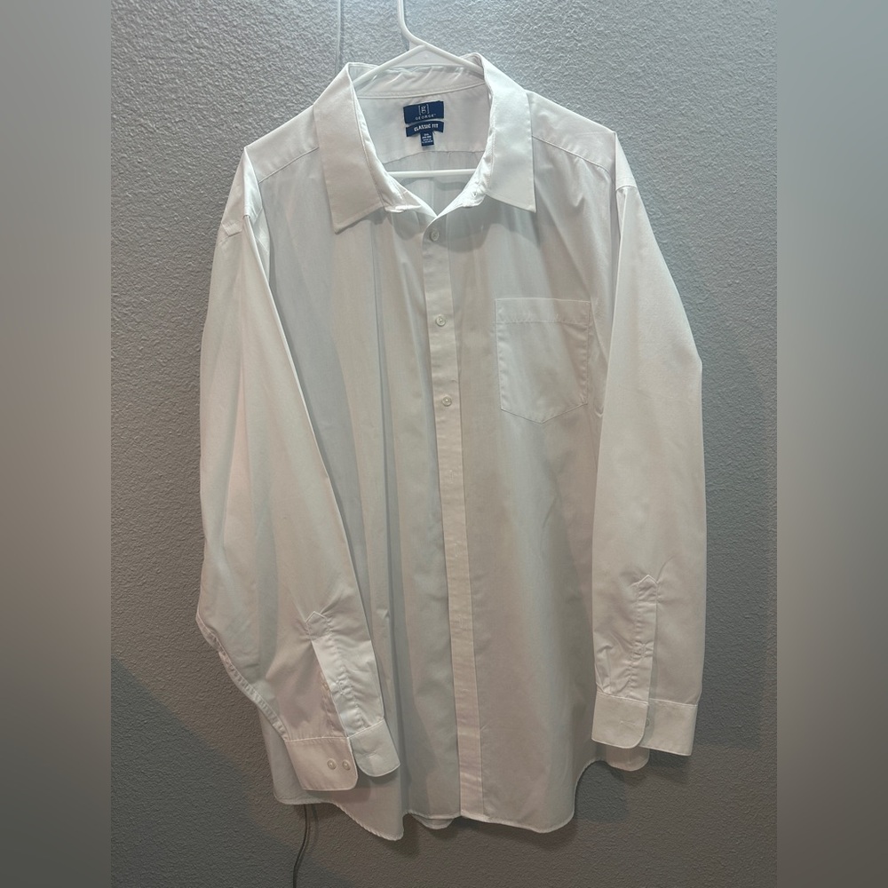 Men's White Dress Shirt